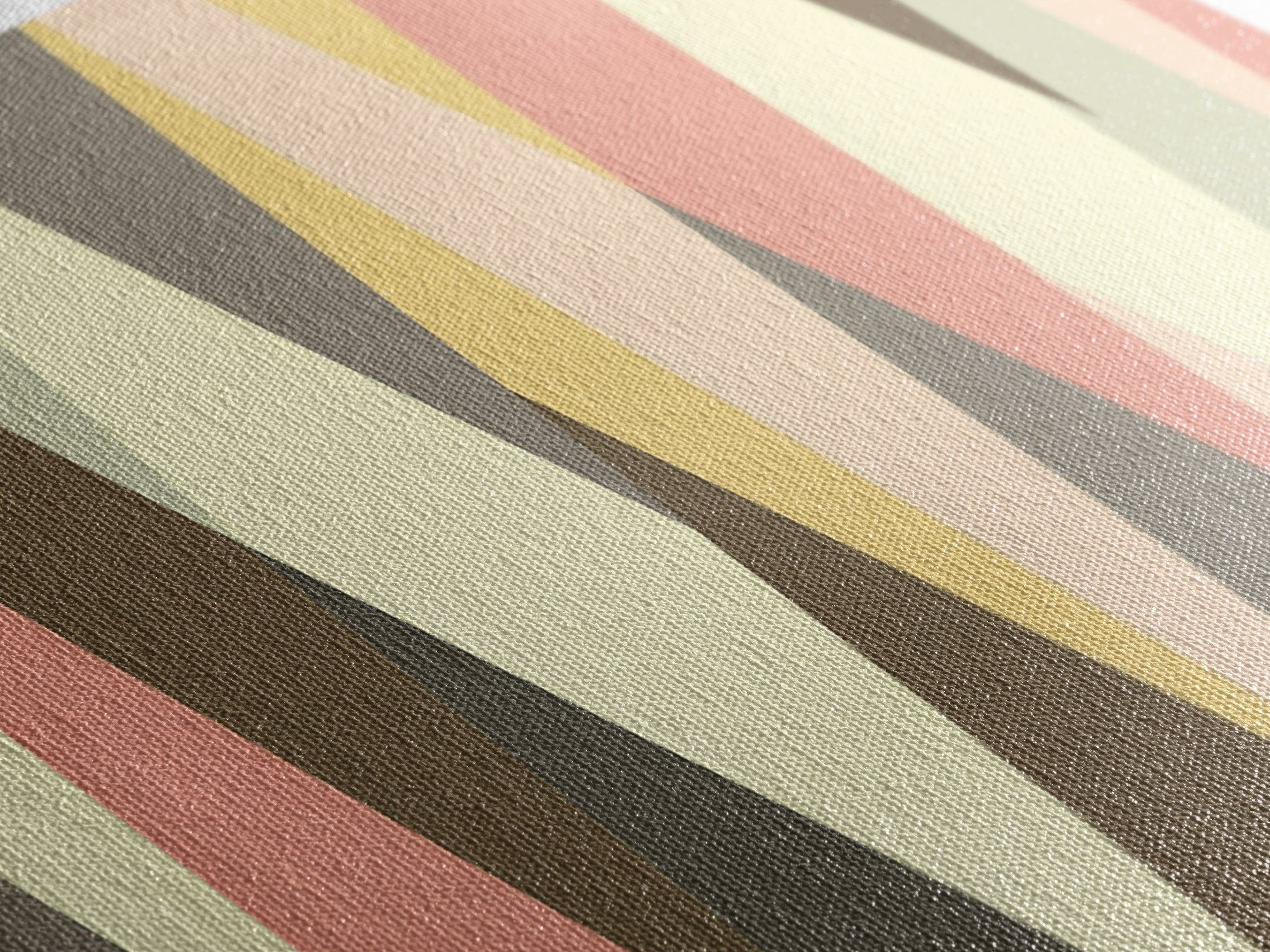 Mid Century Modern Abstract Geometric Shapes Wall Art, Diamonds and Chevrons, MCM Decor, Retro Living Room Art