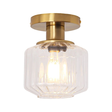 6 Inch Marico 1-Light Semi-Flush Mount Ceiling Light