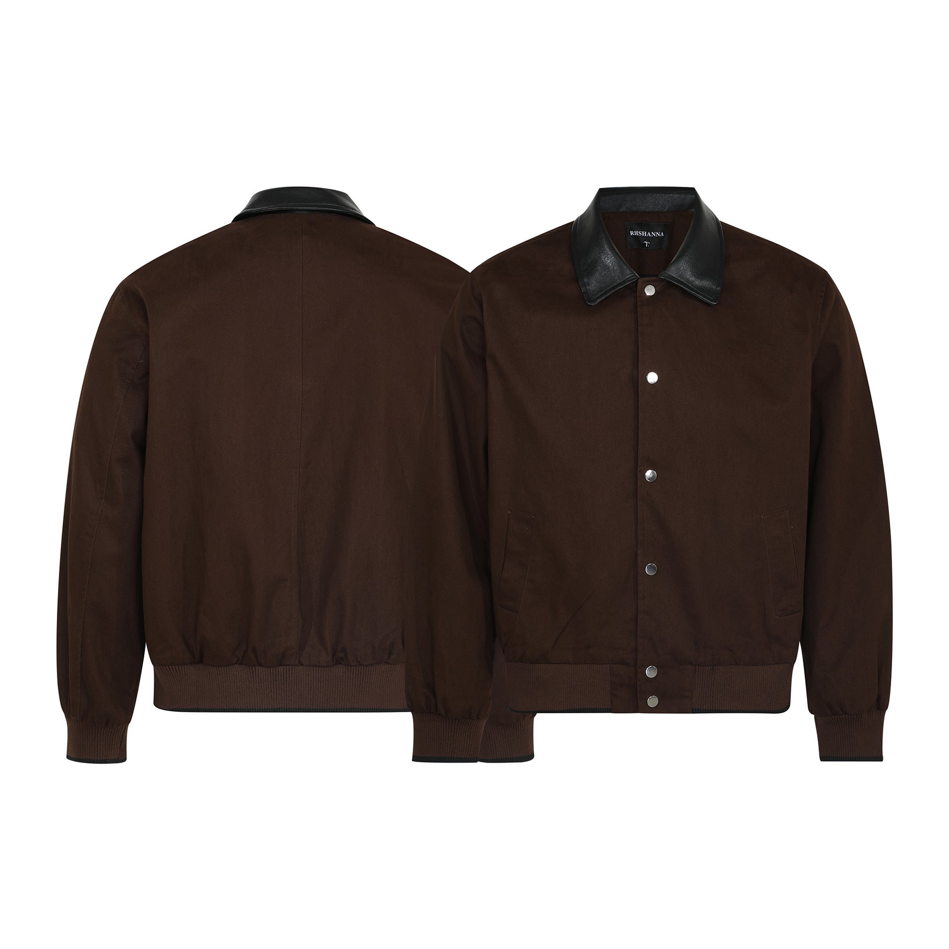 Retro Deconstructed Autumn/Winter Jacket, Unisex Loose Fit Casual Cotton Coat