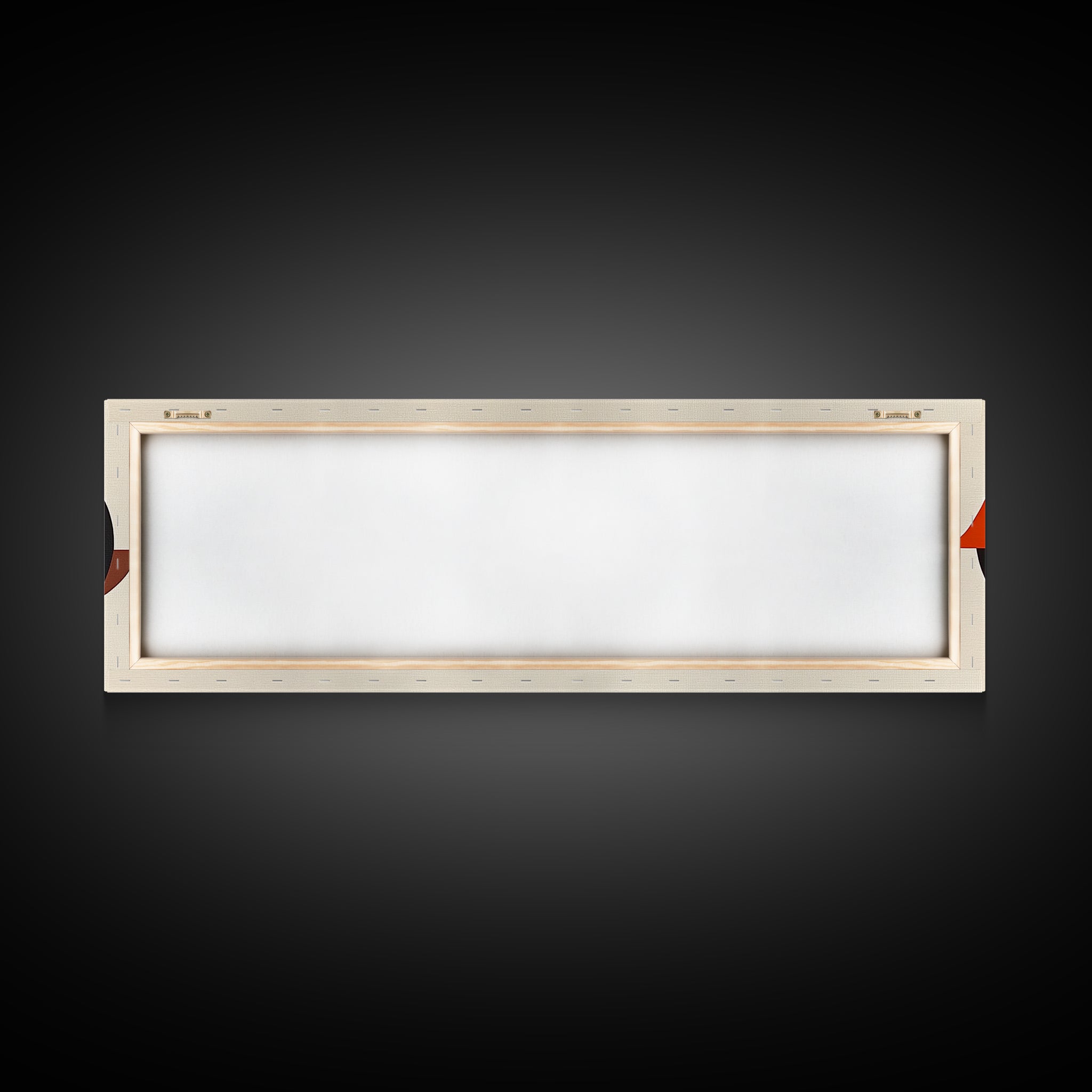 Abstract Art Deco Inspired Wall Art, Triangles and Circles, Geometric Pattern Wall Art, MCM Home Decor, Extra Wide Oversized Art