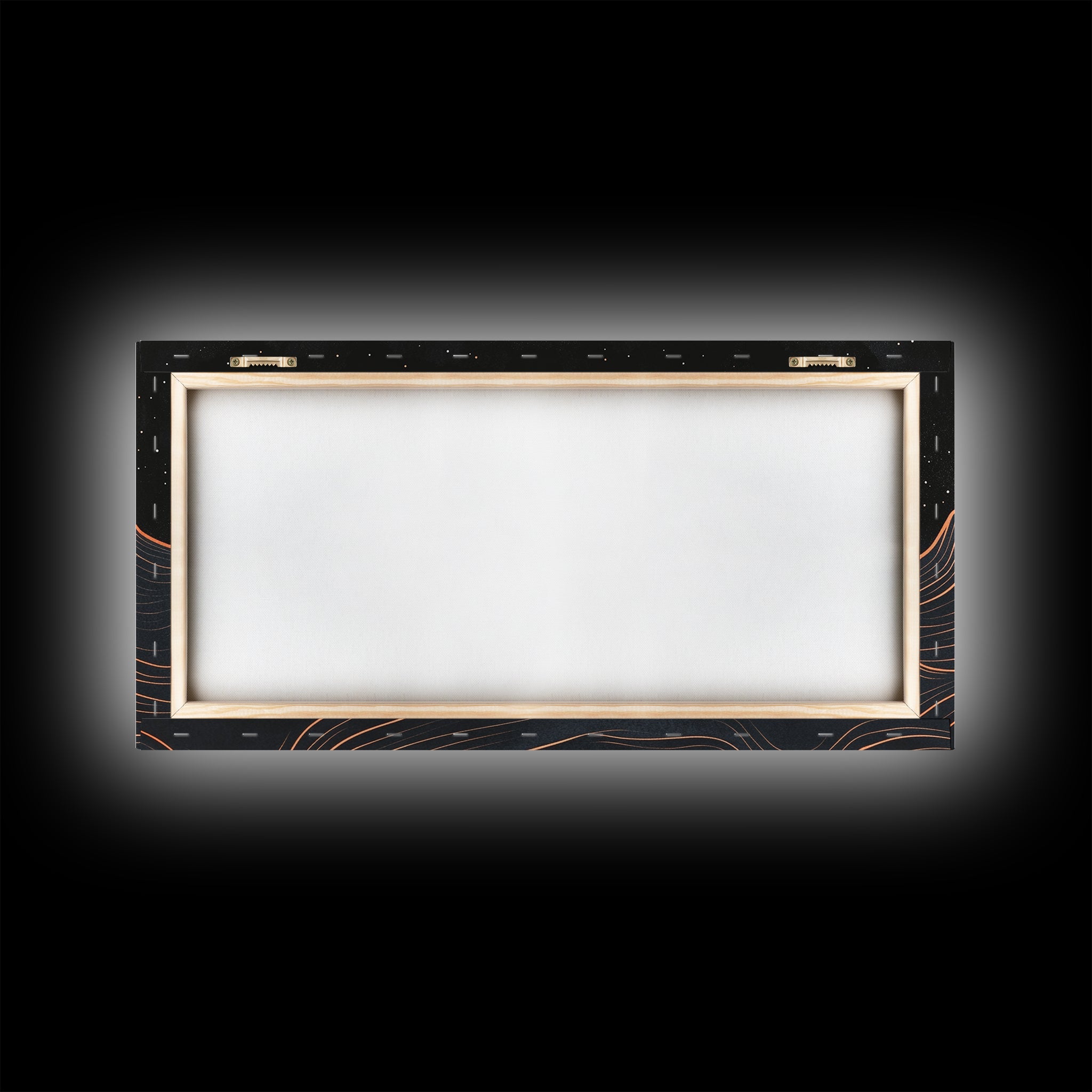 Retro Abstract Art, Art Deco Style, Atomic Age Inspired Wall Art, Pueblo Style Southwestern Art