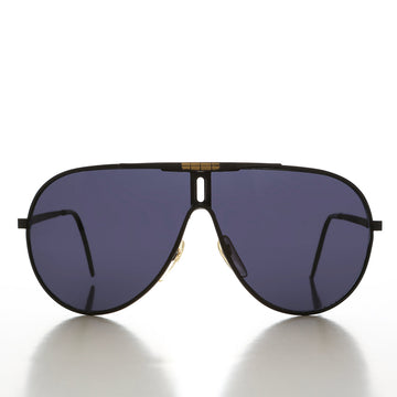 80s Aviator with Brass Accent - Decker