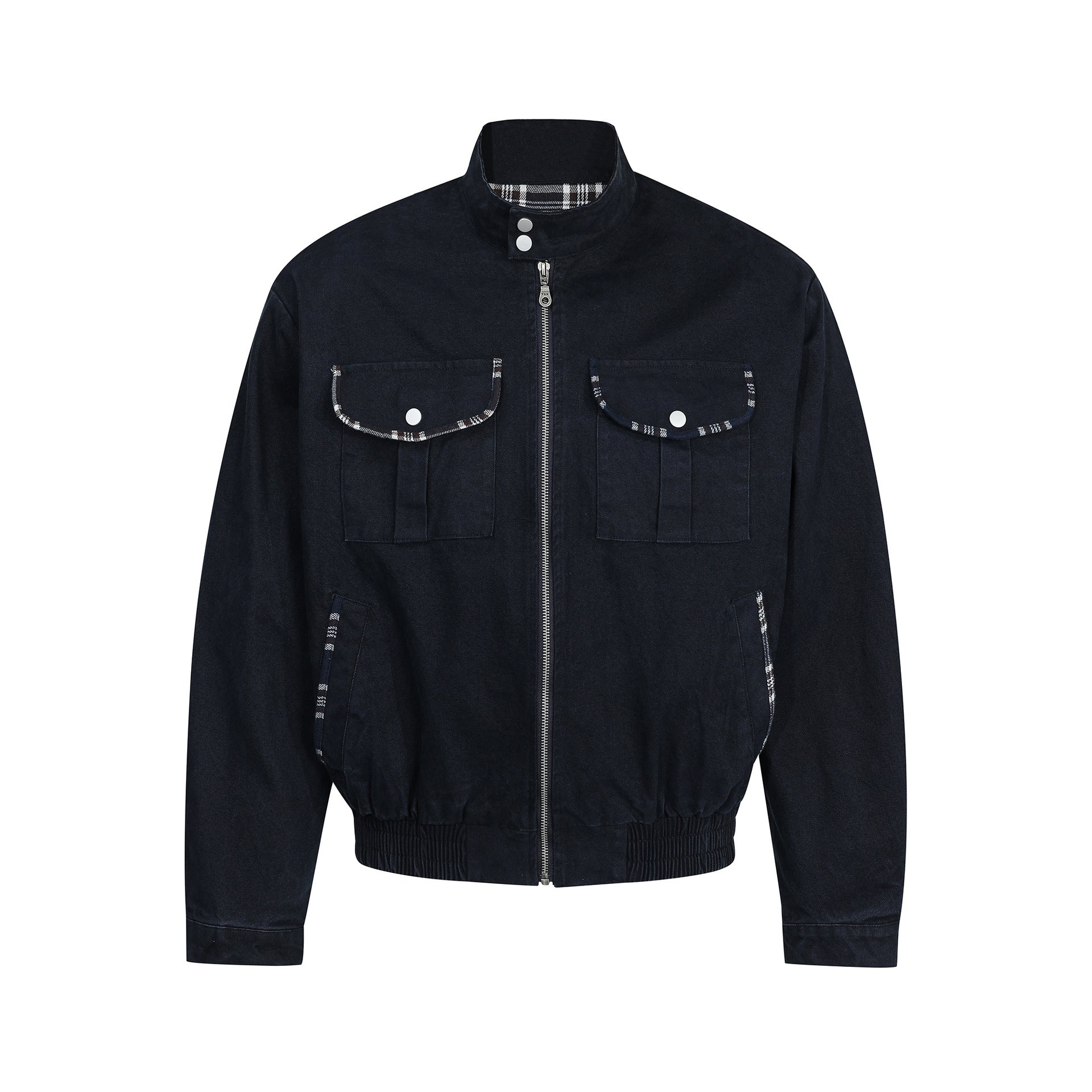 Retro Autumn/Winter Multi-Pocket Design Work Jacket Men's Loose Casual Outerwear