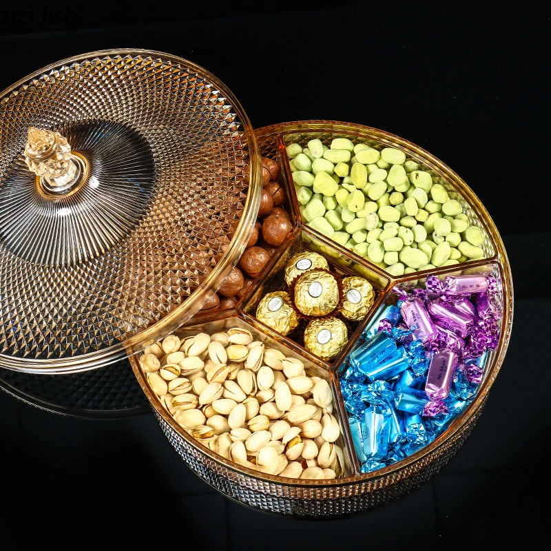 Sweet Nostalgia Colorful Party Snack Platter & Candy Box