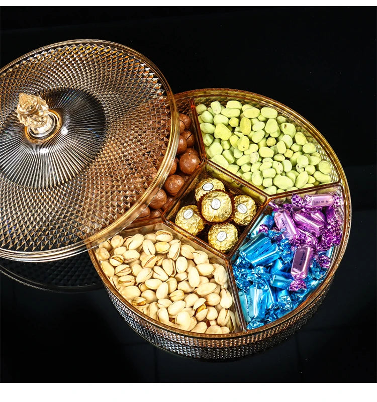 Sweet Nostalgia Colorful Party Snack Platter & Candy Box