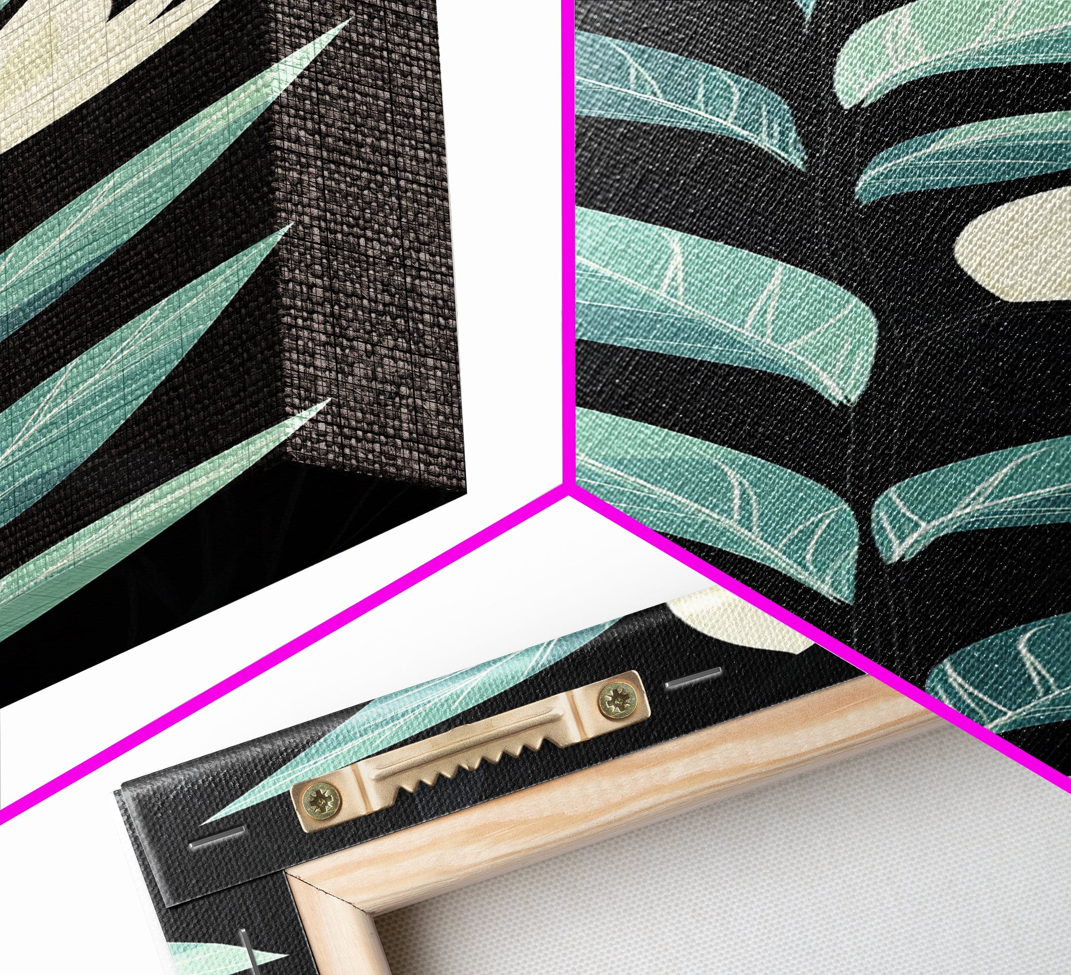 Retro Mid Century Modern Flower Painting Print, Accent Piece, Accent Art, Tall and Narrow Art, Skinny Wall Art, Floral Decor, Botanical Print