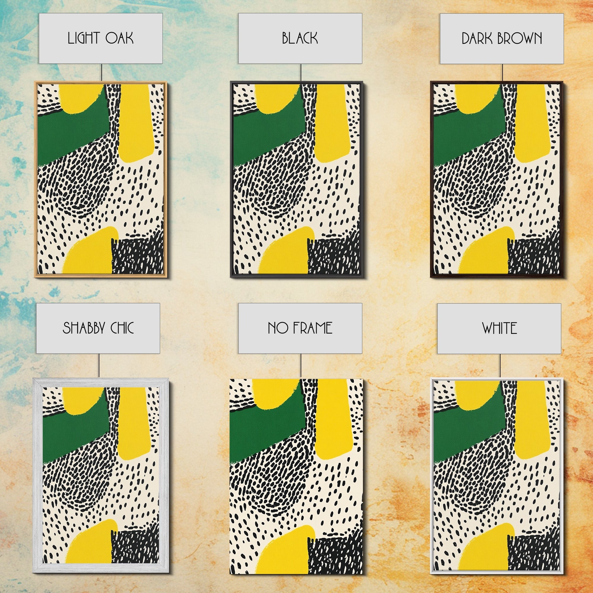 Retro Shopping Mall Wall Art Canvas Print, 1990s Inspired Abstract Art, Mall Art For Living Room Or Bed Room