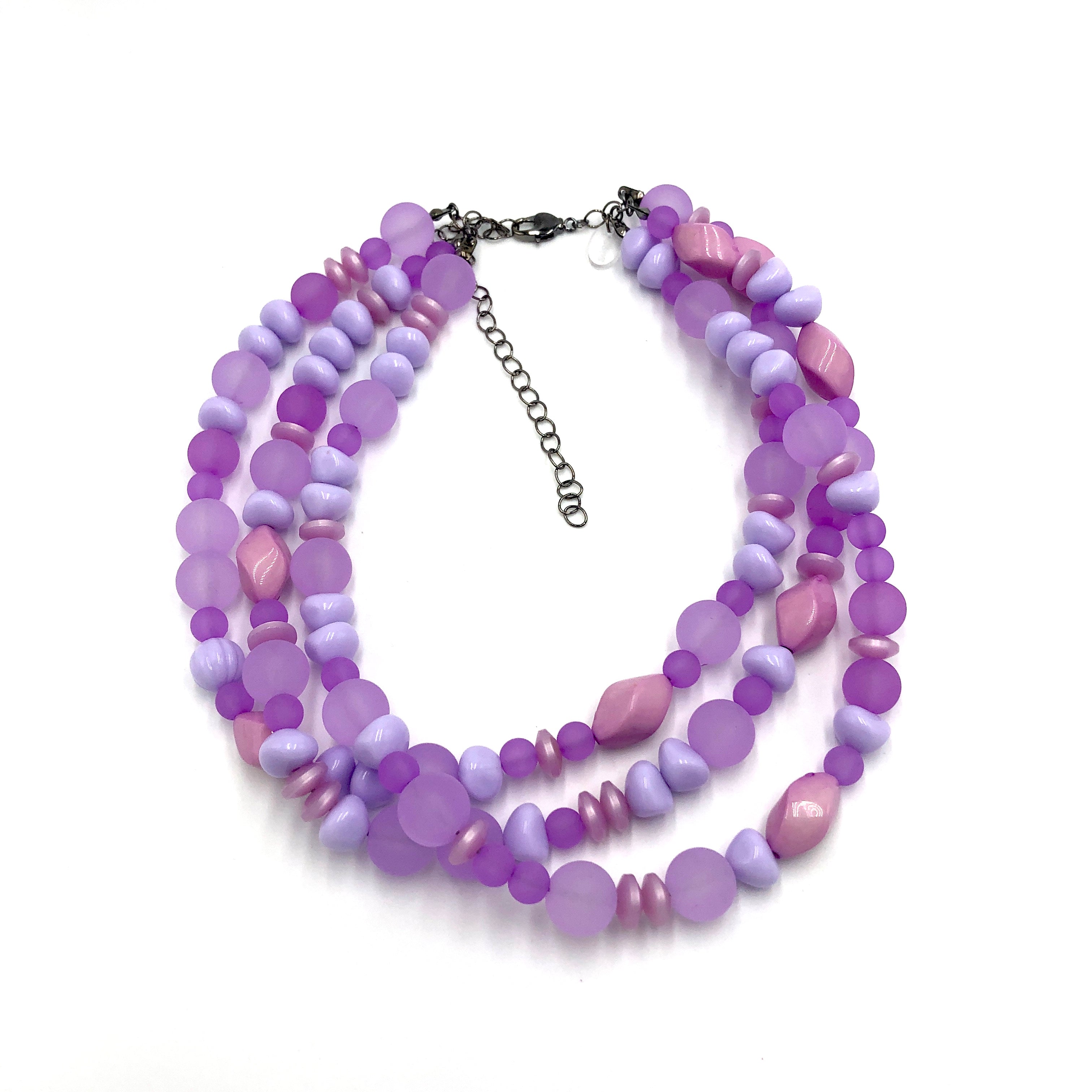 Mixed Lilacs Morgan Necklace