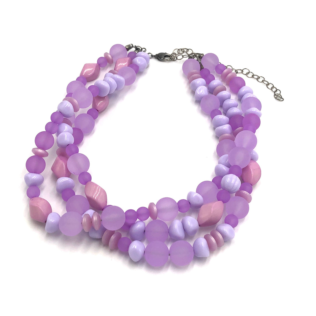 Mixed Lilacs Morgan Necklace