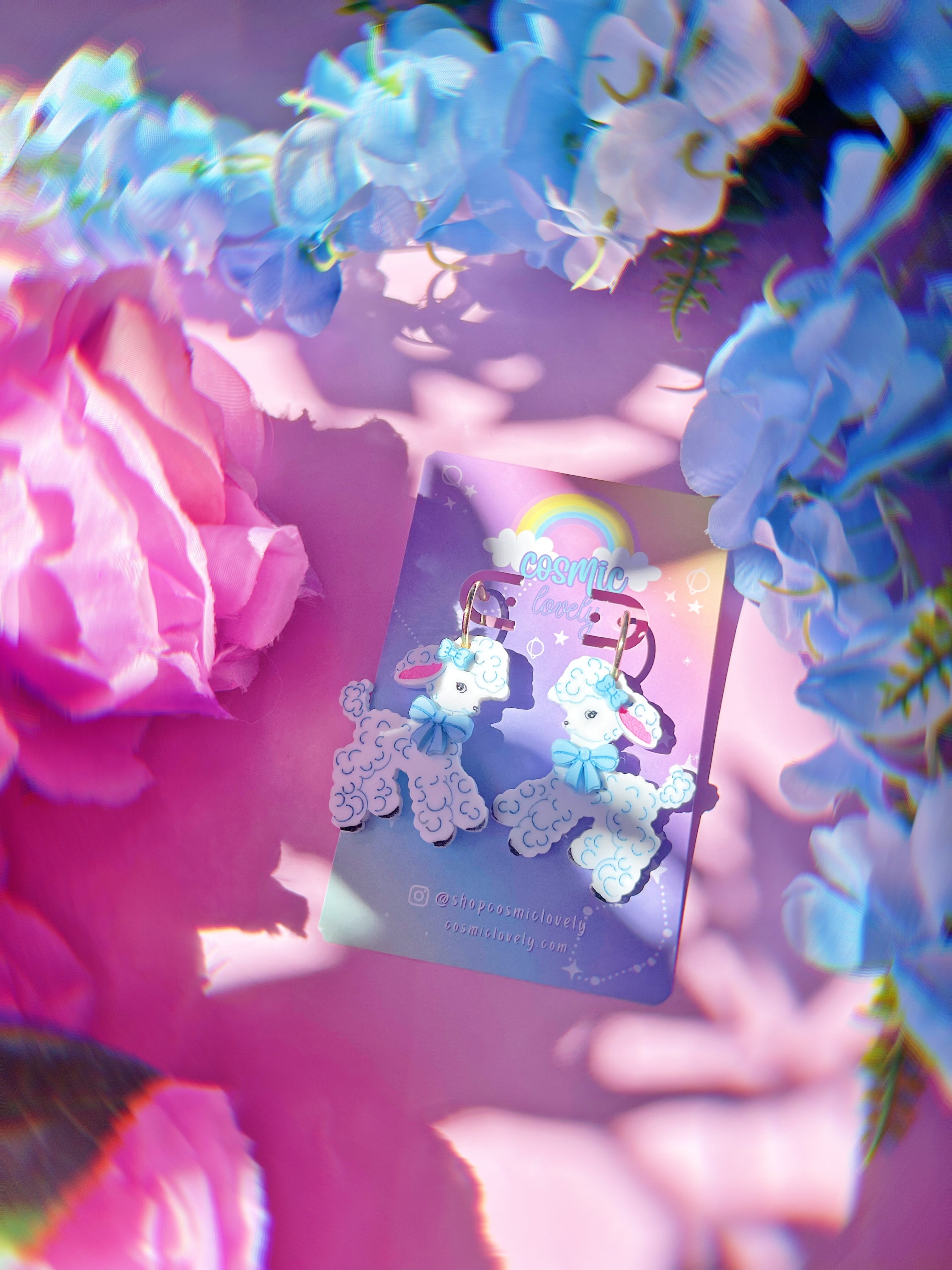 Kitschy Cutie Lamb Earrings