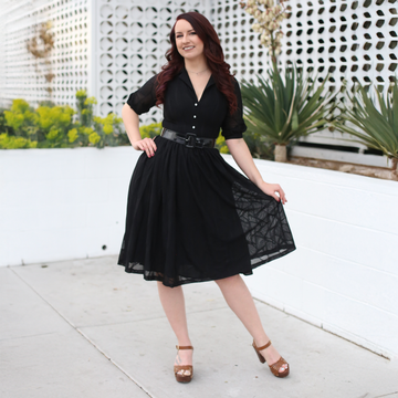 Lily Vintage Shirt Dress