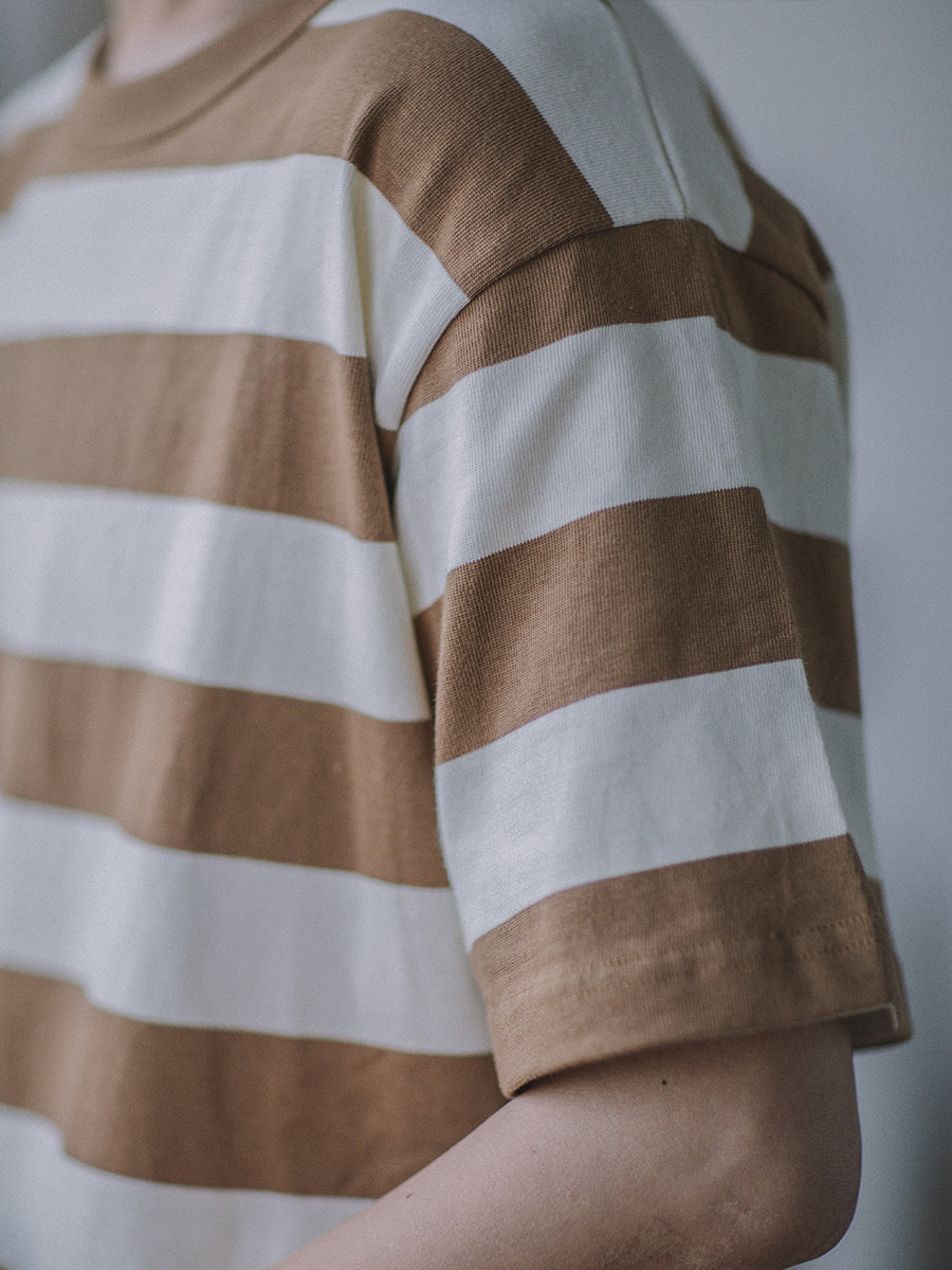 1950s Motorcyclist Stripe Tee