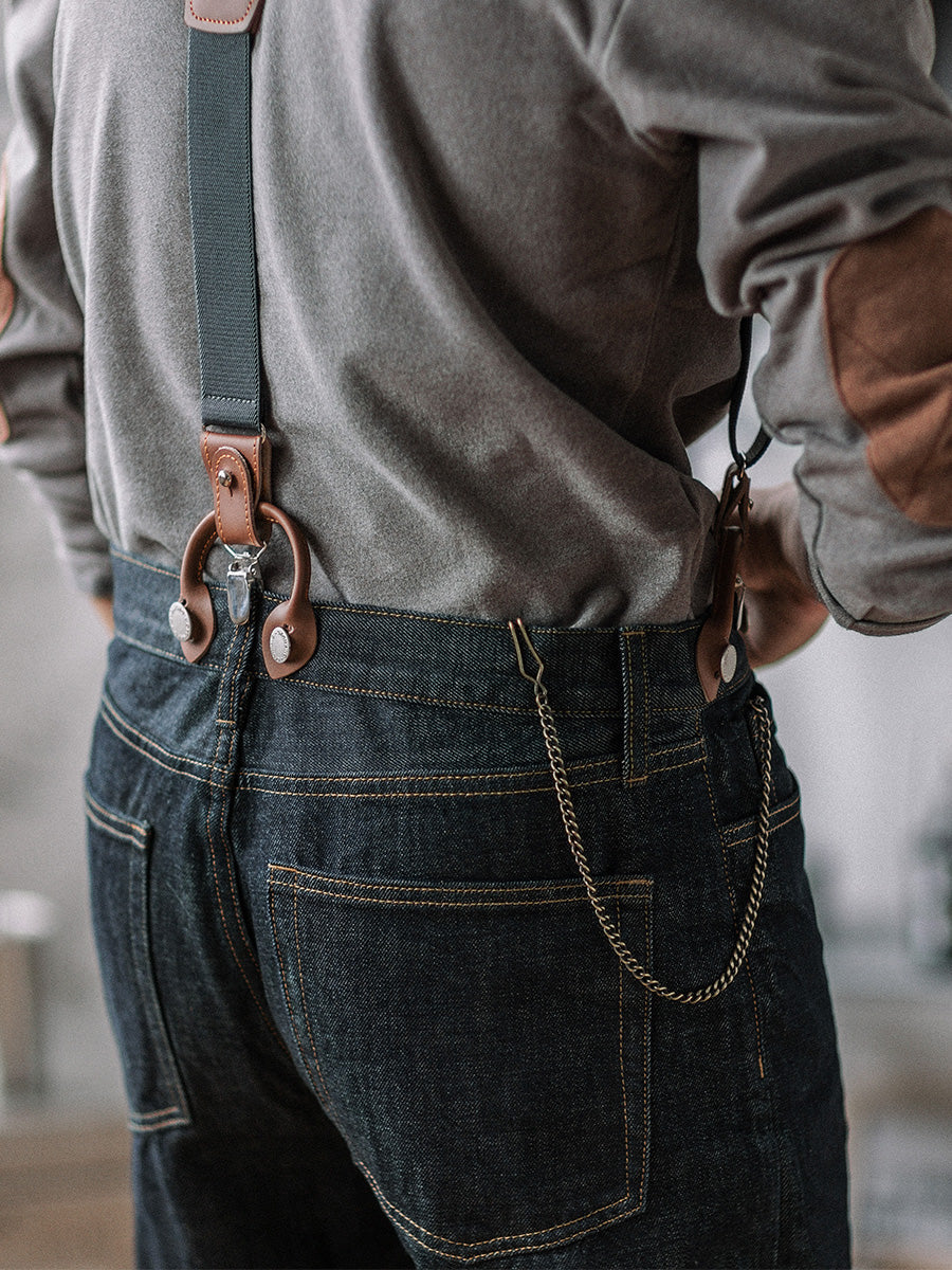 Pinstripe Selvedge Jeans