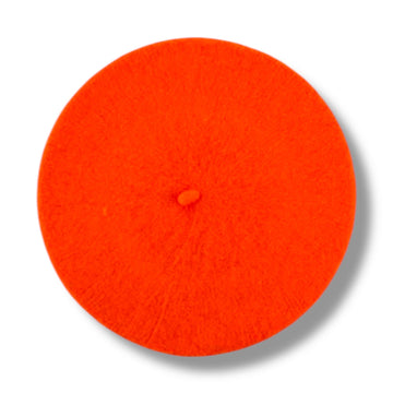 The Looker Classic French Beret - Orange