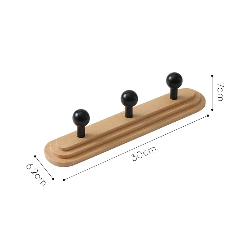 Classic Era Solid Wood Hook Bar
