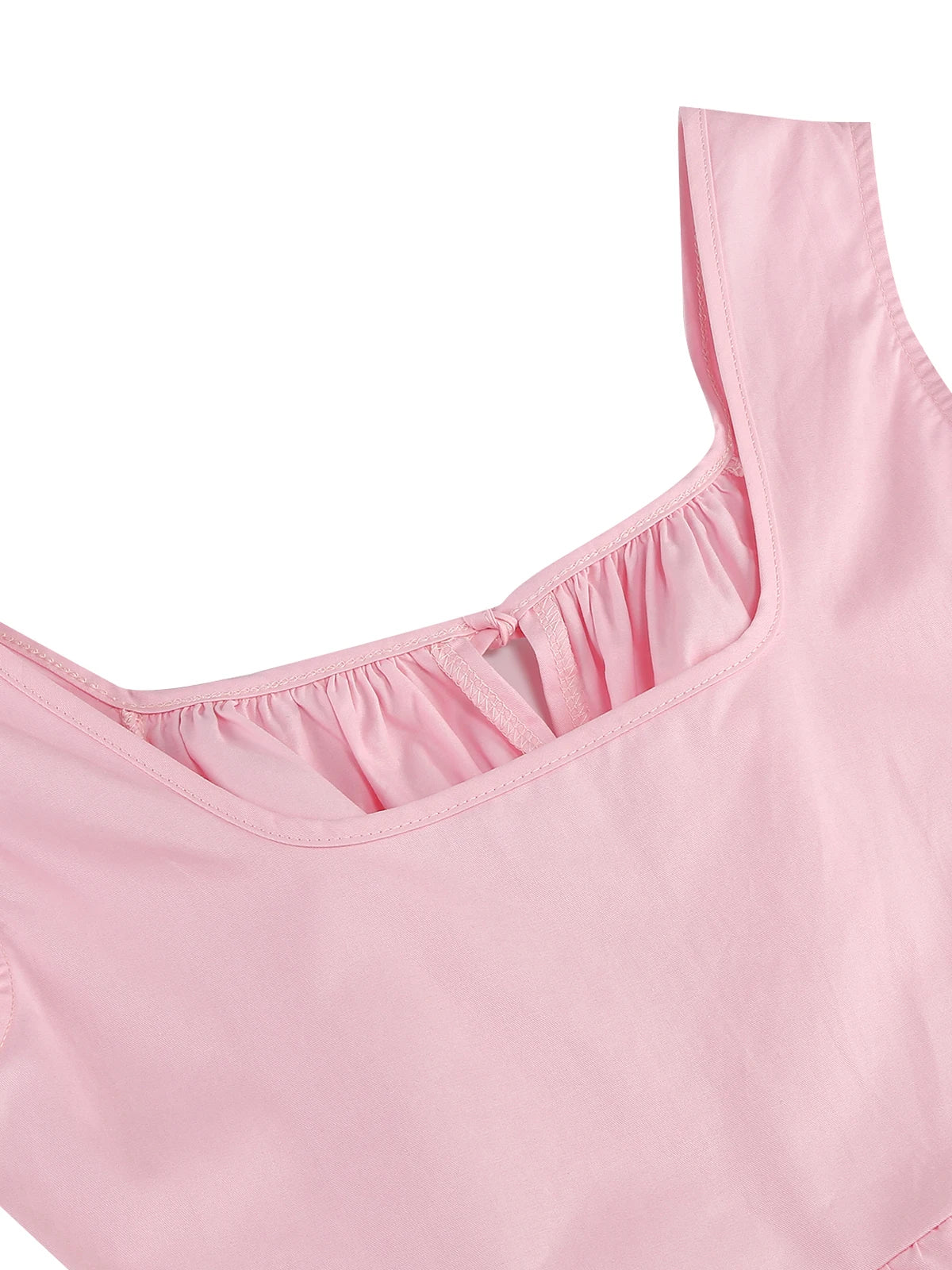Sleeveless Bow Detail Fit & Flare Dress