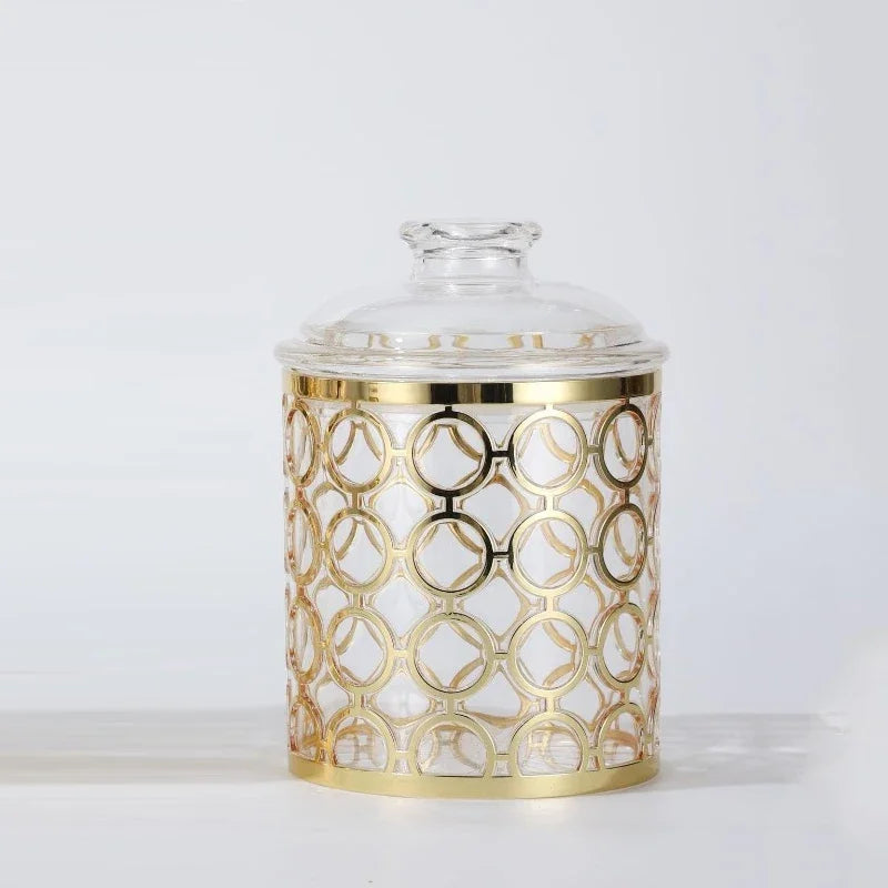 Hollywood Glamour Acrylic Sealed Dry Goods Canister