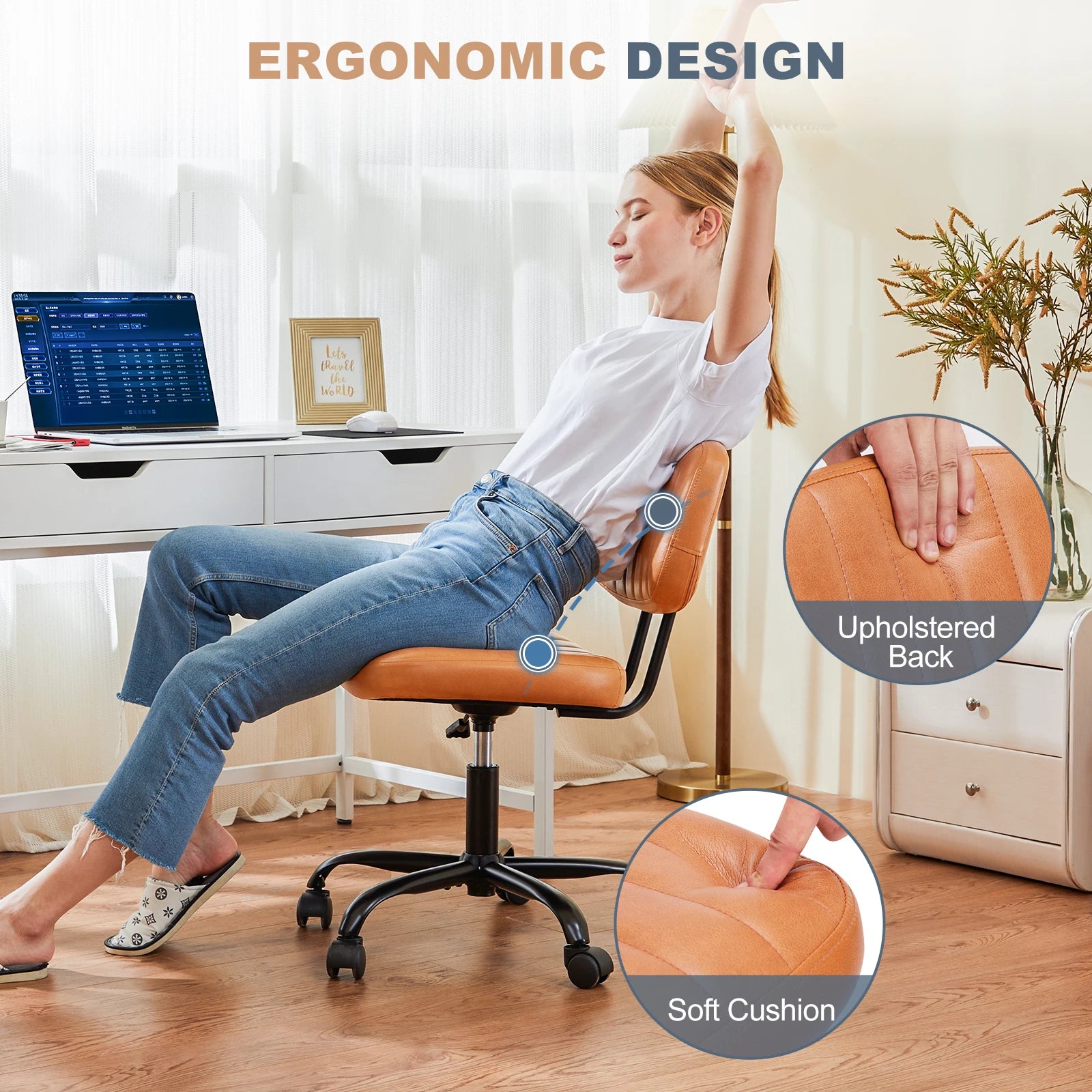 Simple Stylish Office Desk Chair