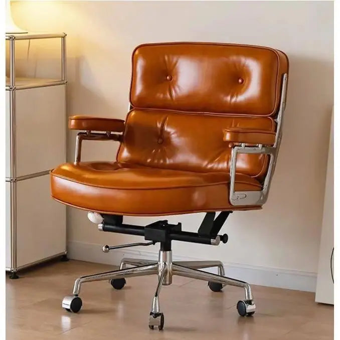 Mid-Century Modern Executive Swivel Chair