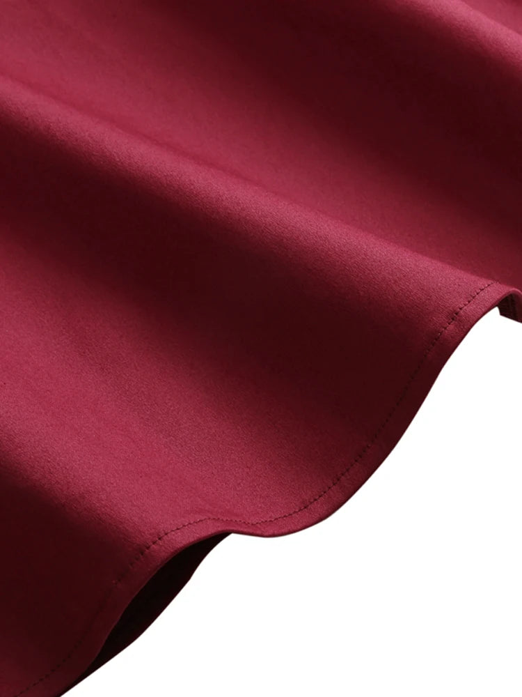 Off-Shoulder Wrap Bodice Fit & Flare Dress