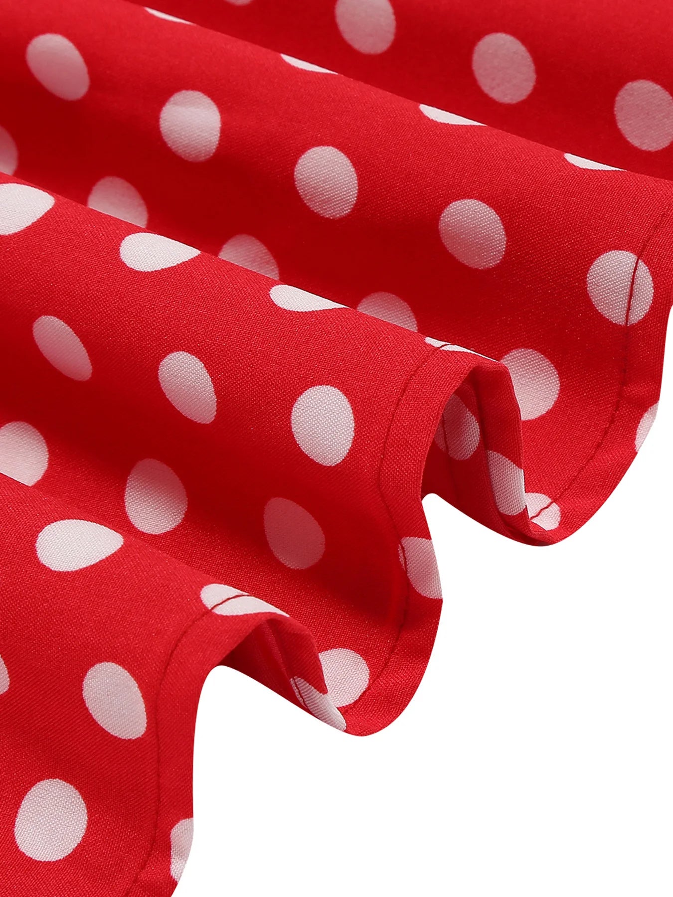 Halter Neck Polka Dot Midi Dress with Bow and Belt