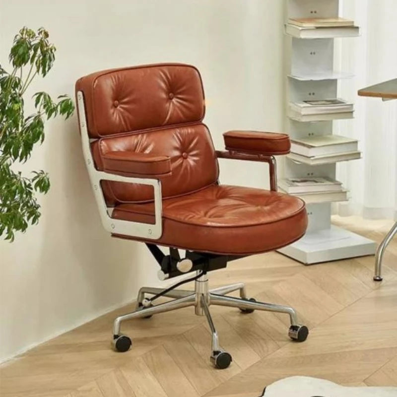 Mid-Century Modern Executive Swivel Chair