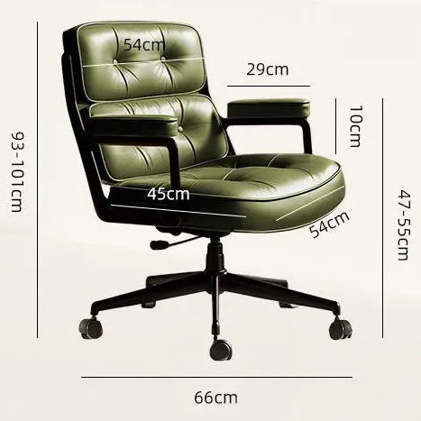 Mid-Century Modern Executive Swivel Chair