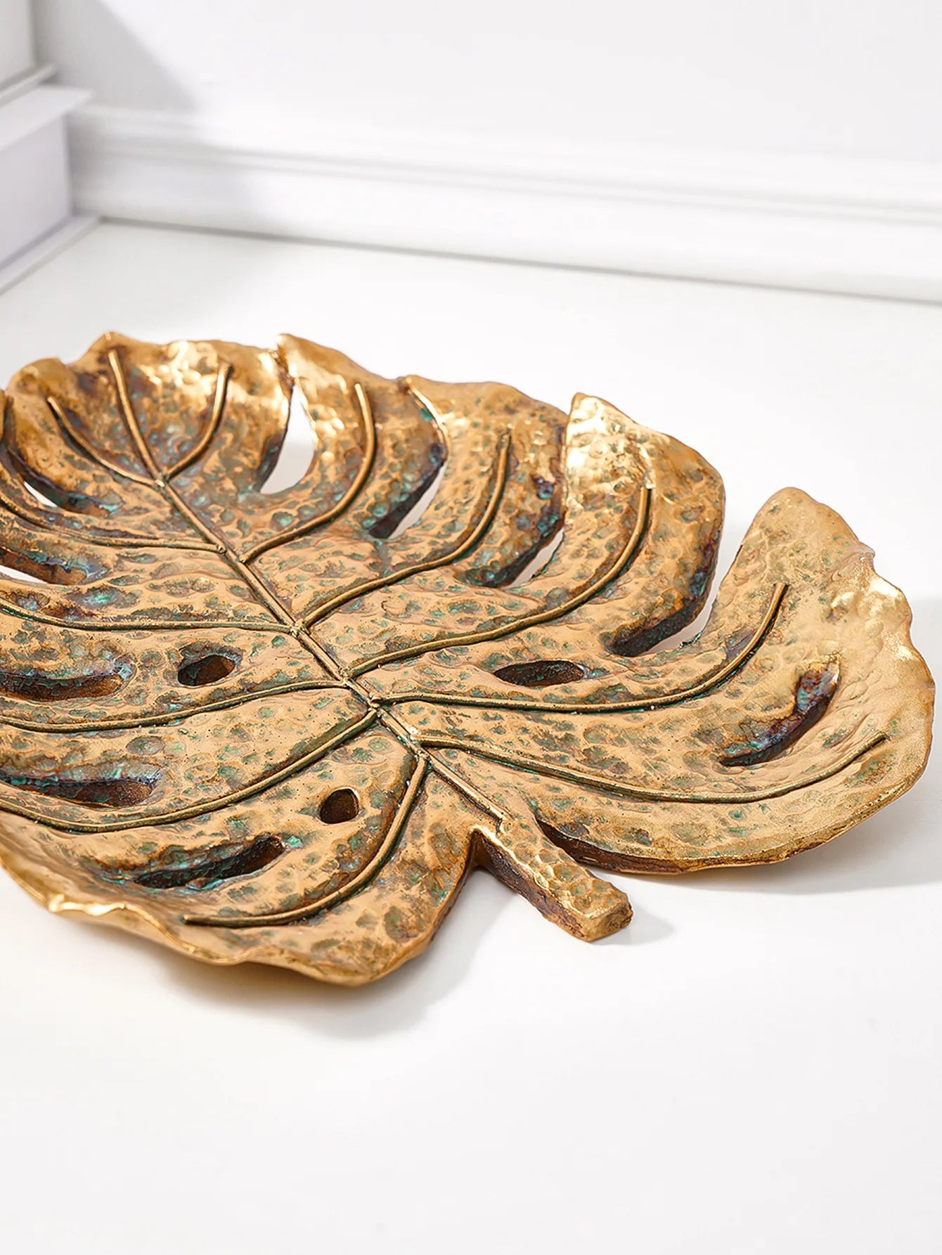 Hollywood Regency Golden Ginkgo Leaf Wall Art