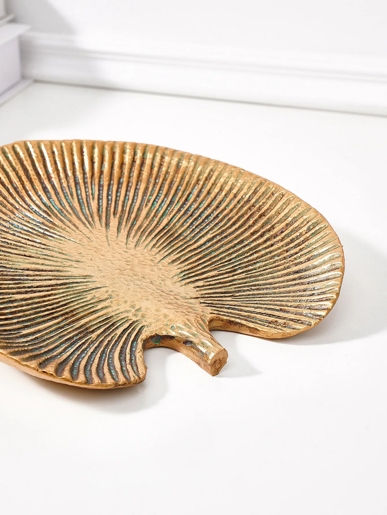 Hollywood Regency Golden Ginkgo Leaf Wall Art