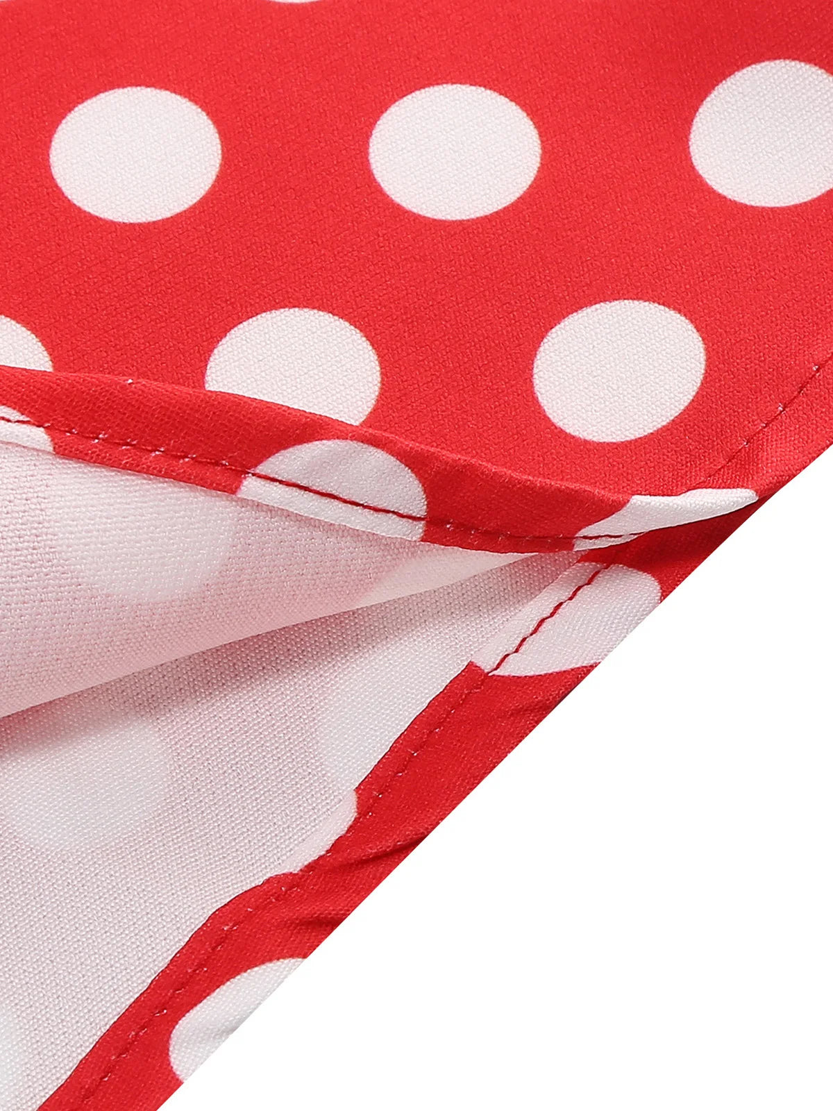 Tie Strap Polka Dot Belted Fit & Flare Dress