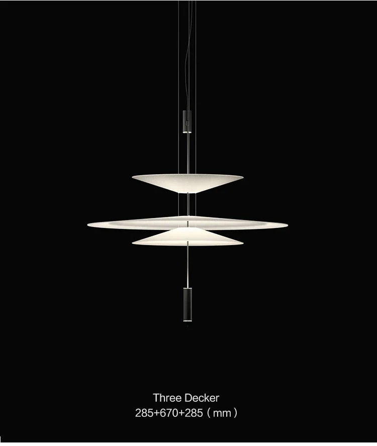 Italian Nordic Flamingo Flying Saucer Pendant Lamp