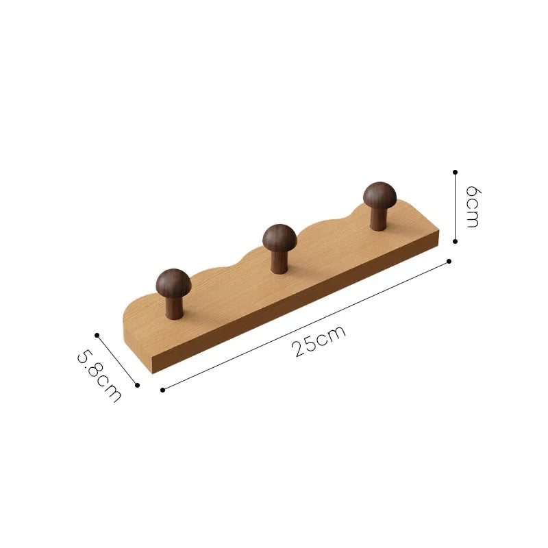 Classic Era Solid Wood Hook Bar