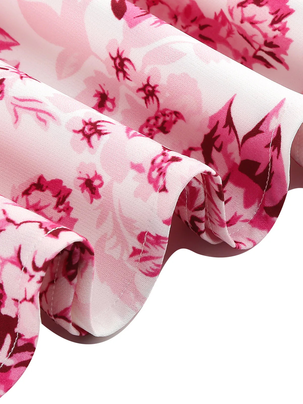 Tie Strap Floral Midi Dress