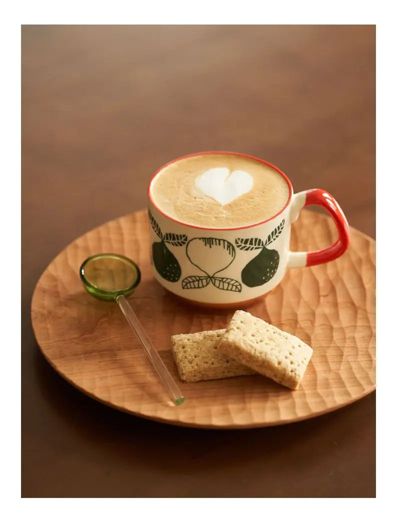 Vintage Meadow Handgrip Mug & Saucer Set (300ml)