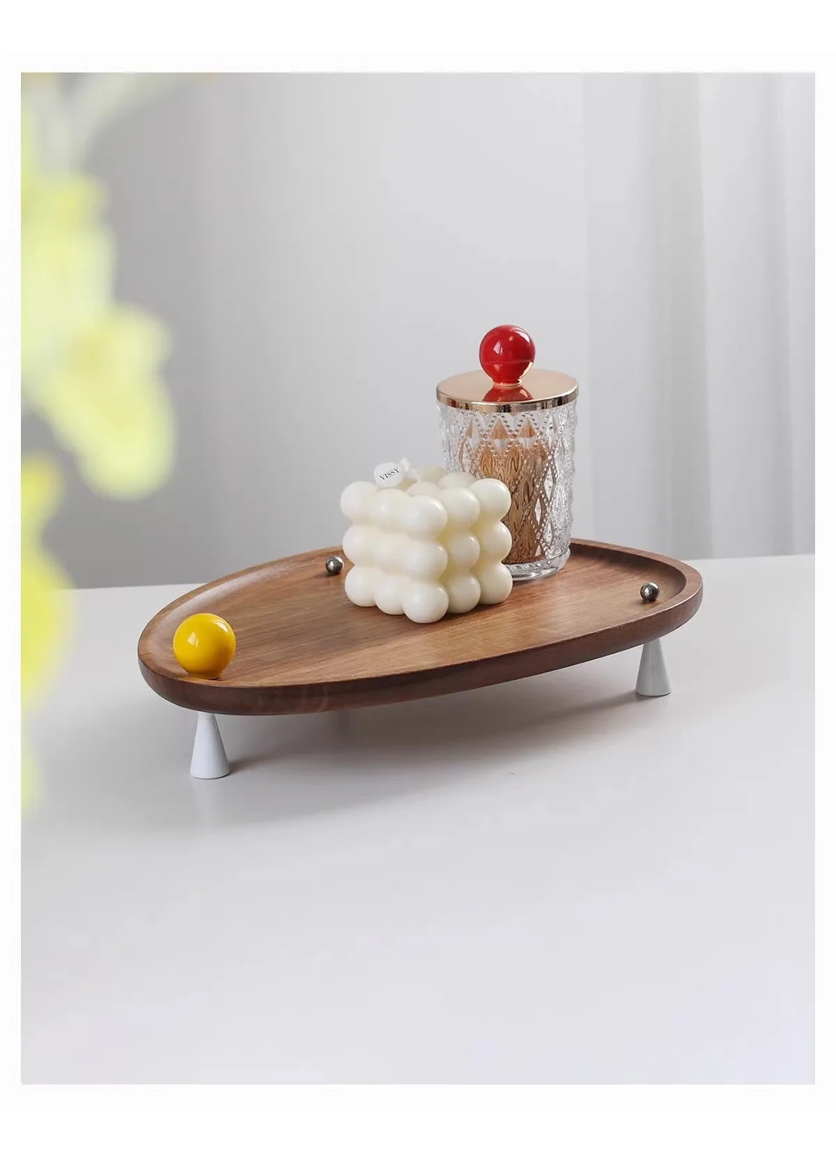 Dream Pearl Iridescent Ceramic Shell Night Light