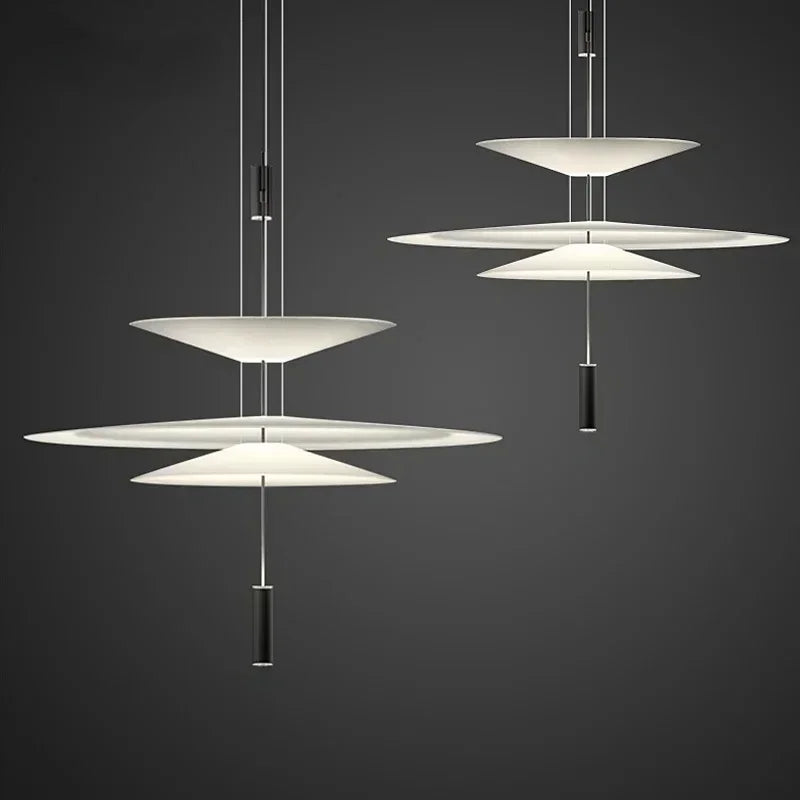Italian Nordic Flamingo Flying Saucer Pendant Lamp