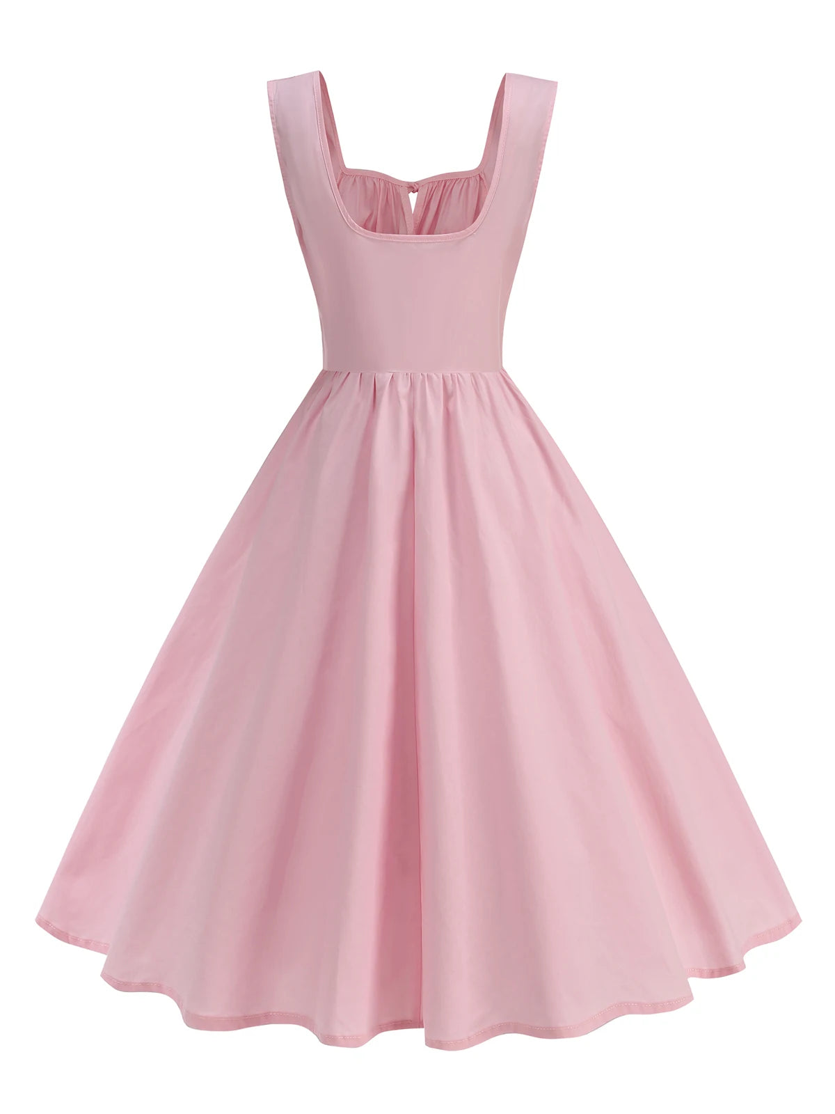 Sleeveless Bow Detail Fit & Flare Dress