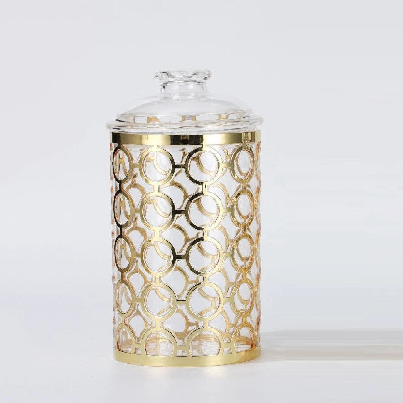 Hollywood Glamour Acrylic Sealed Dry Goods Canister