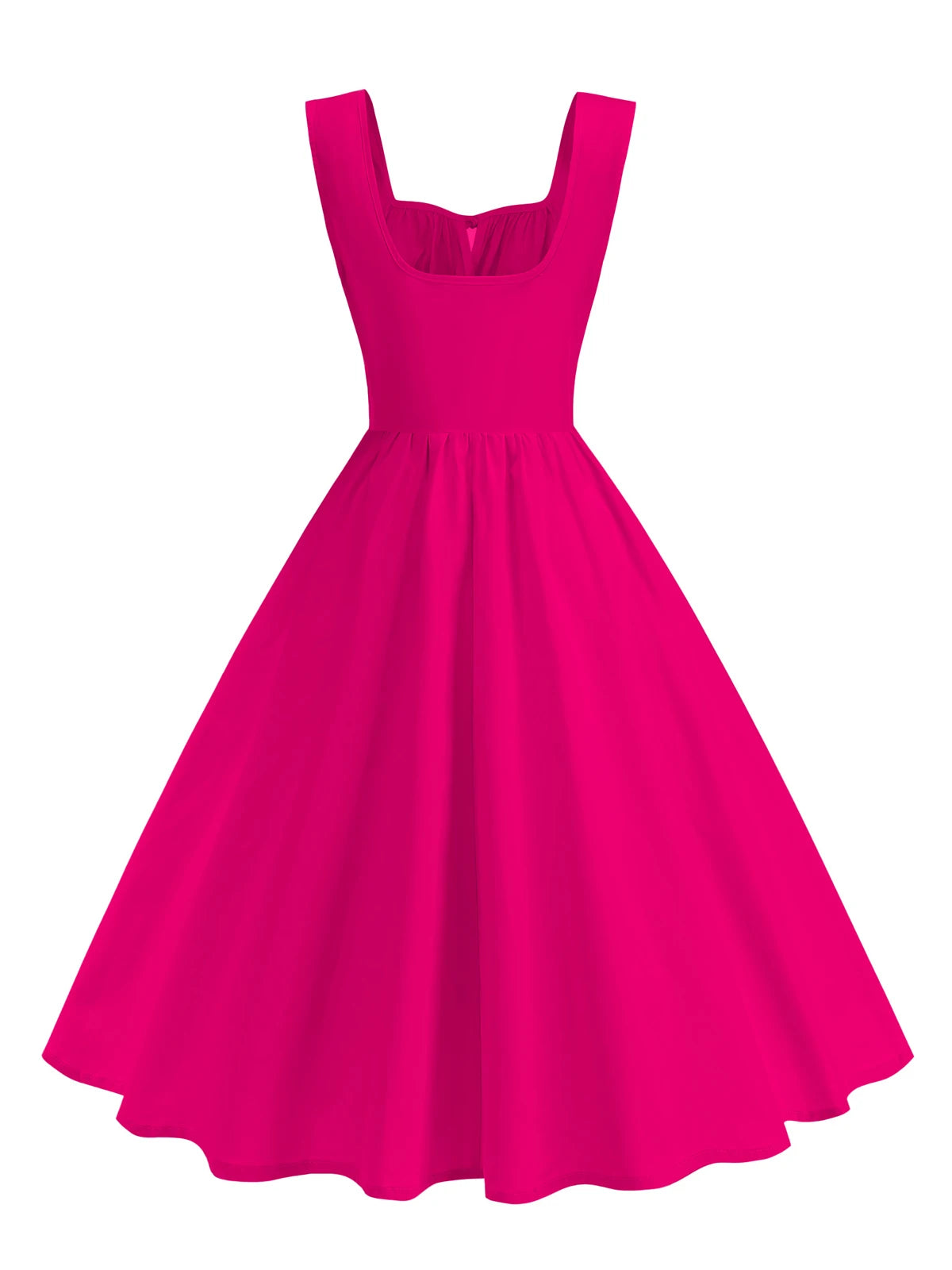 Sleeveless Bow Detail Fit & Flare Dress