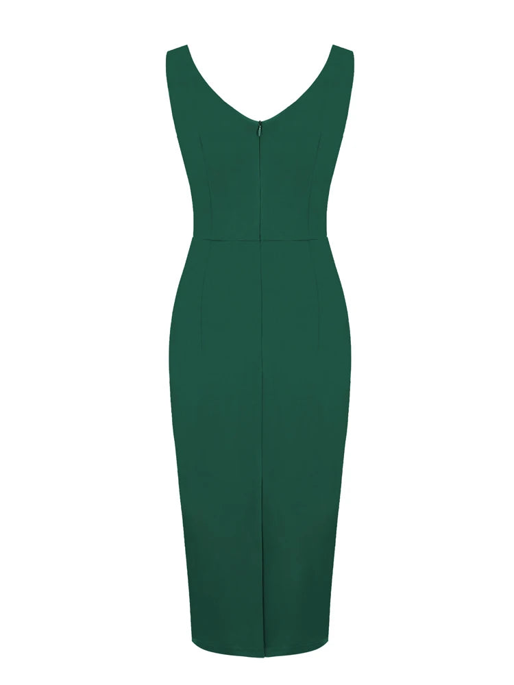 Sleeveless Sweetheart Neck Sheath Dress