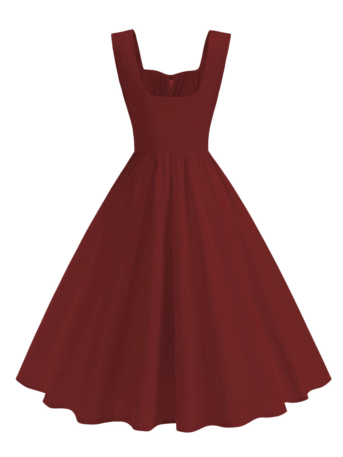 Sleeveless Bow Detail Fit & Flare Dress