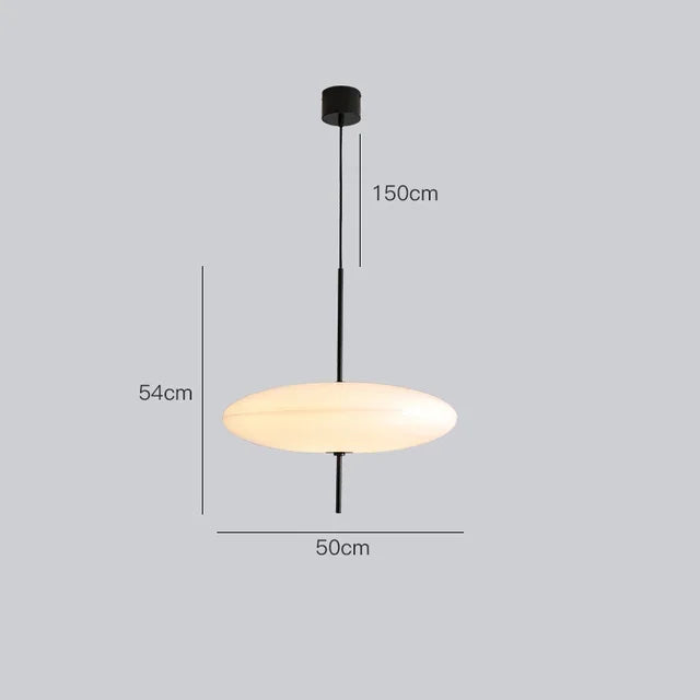 Nordic Creative Flying Saucer Art Chandelier