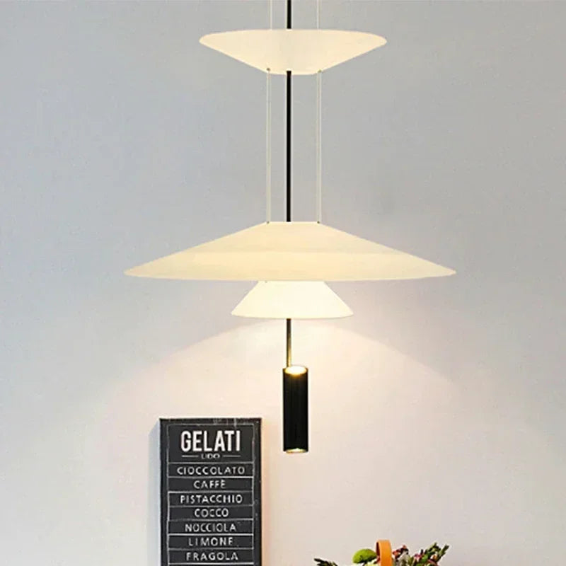 Italian Nordic Flamingo Flying Saucer Pendant Lamp