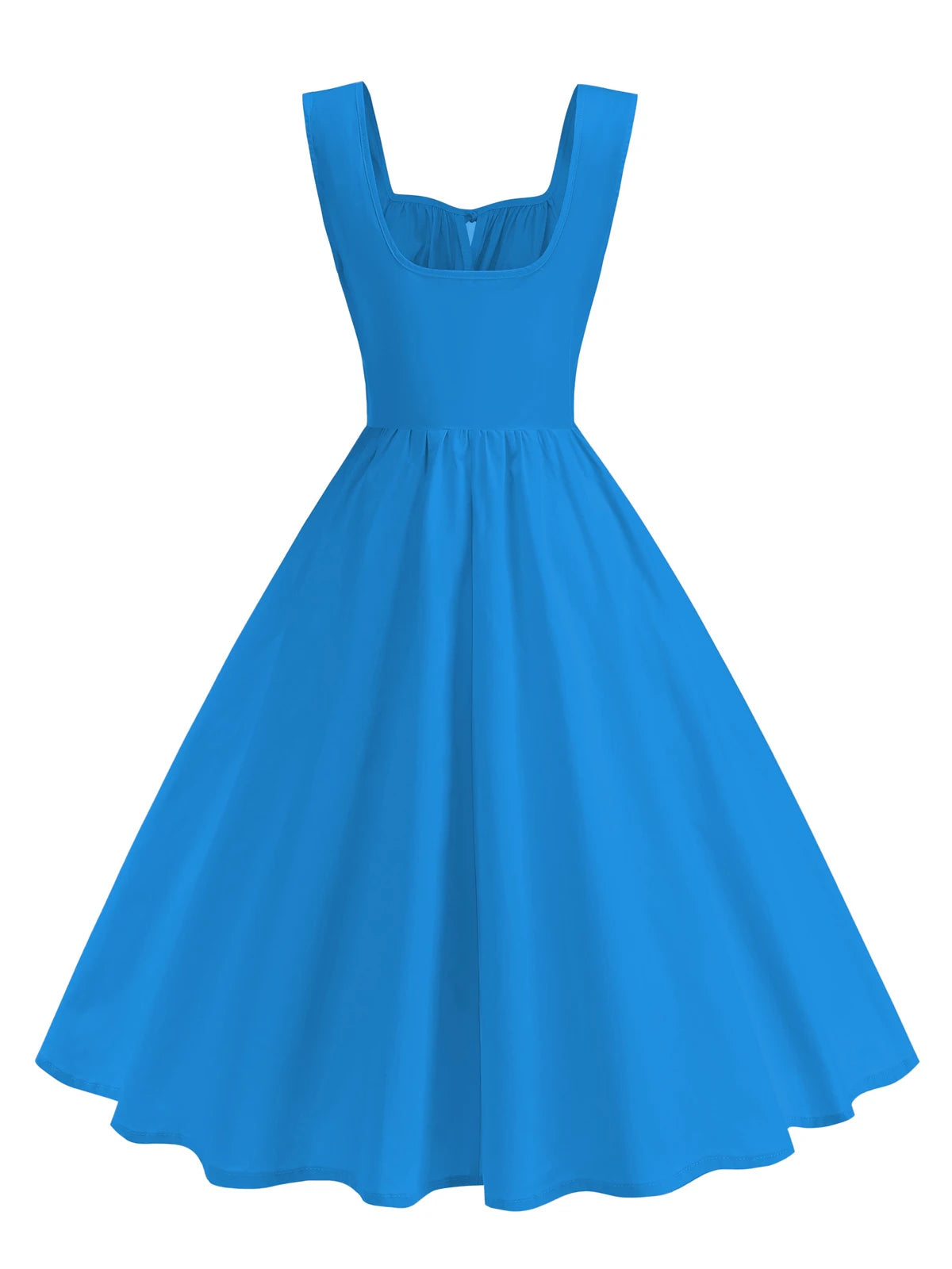 Sleeveless Bow Detail Fit & Flare Dress