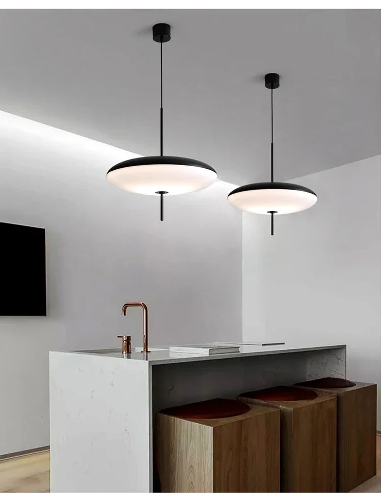 Nordic Creative Flying Saucer Art Chandelier