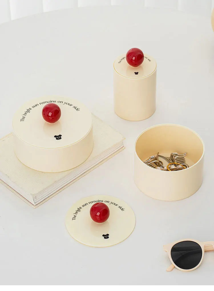 Hollywood Regency Acrylic Vanity Jewelry Box & Ring Case
