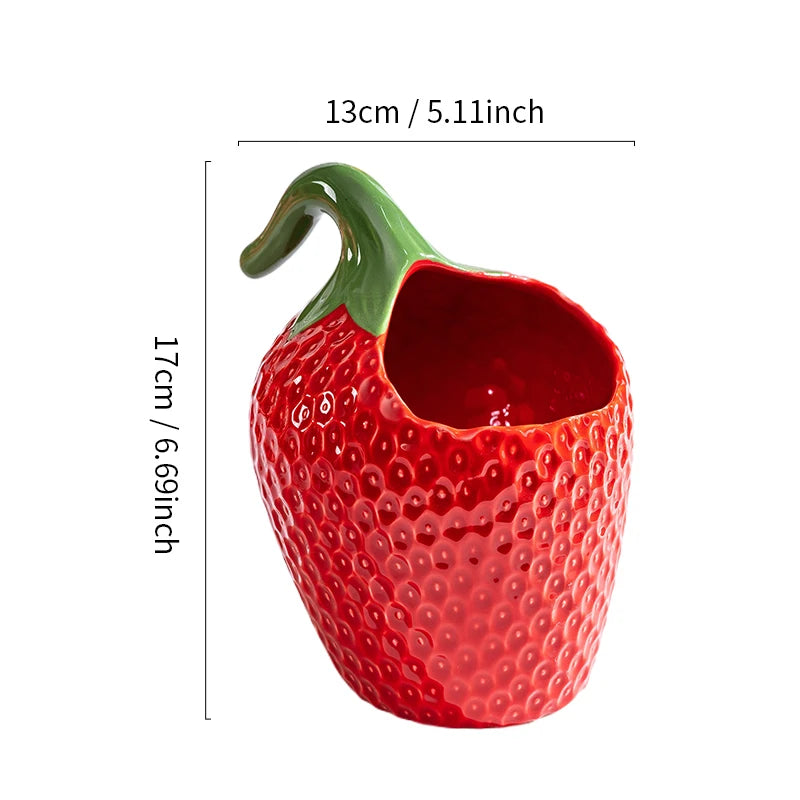 "Sweet Berry" Ceramic Multi-Use Butter & Small Plates Set