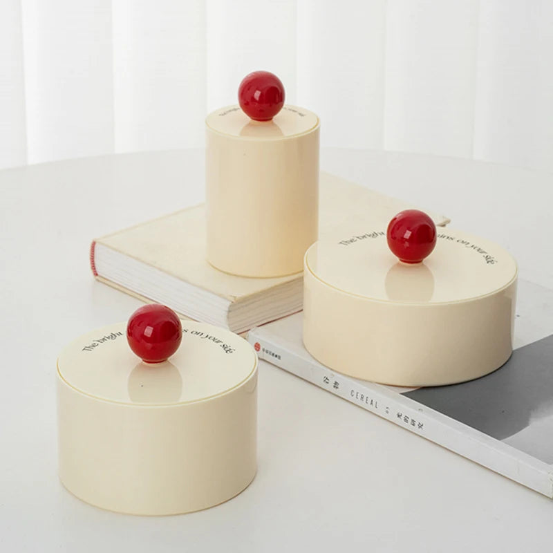 Hollywood Regency Acrylic Vanity Jewelry Box & Ring Case