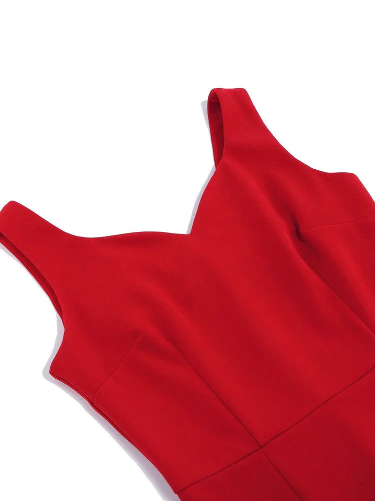 Sleeveless Sweetheart Neck Sheath Dress