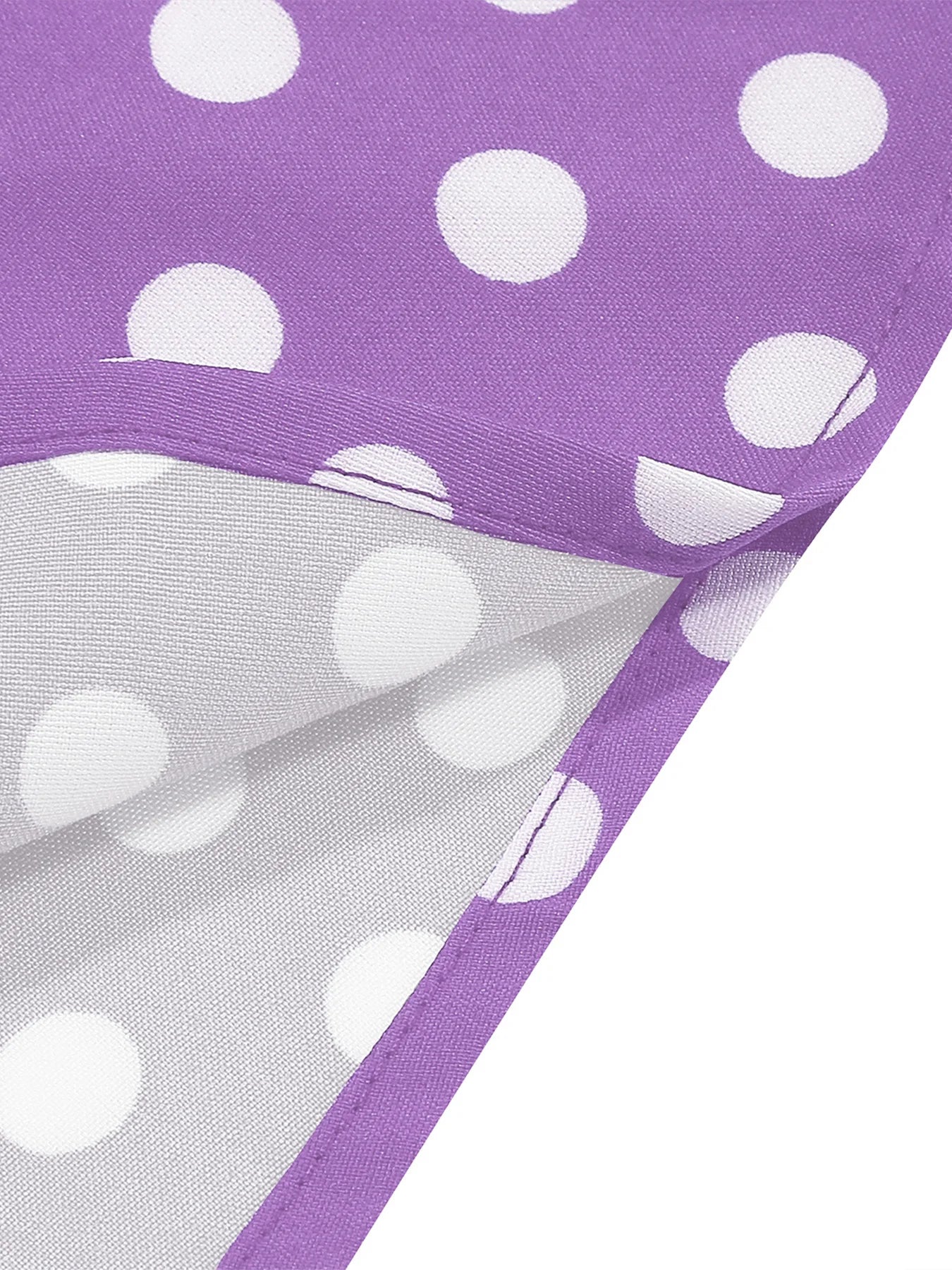 Halter Neck Polka Dot Midi Dress with Bow and Belt